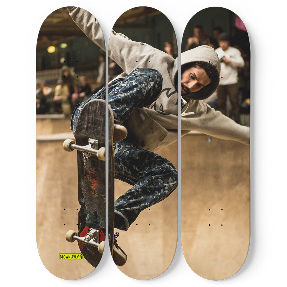 Custom Skateboard deck 2024 - Your personalized deck on a wall art, custom wall art